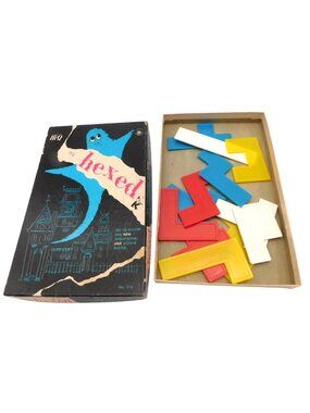 Its Hexed Vintage Jinx Jigsaw Puzzle No. 115 By Kohner Bros Inc With Box